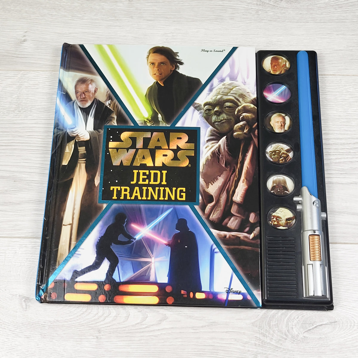 Star Wars Jedi Training  - Hardcover play-a-sound book (sorry, no shipping)