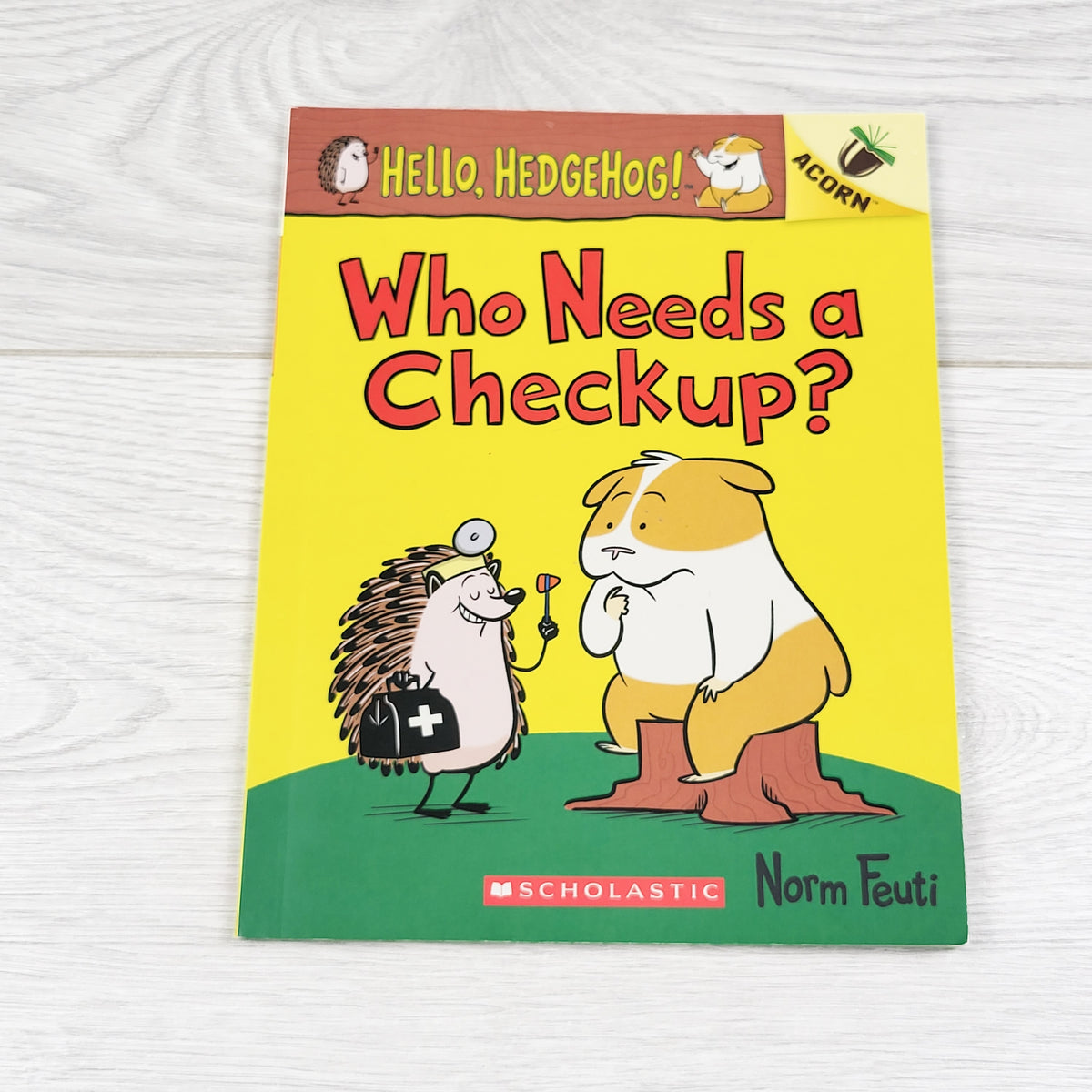 Hello Hedgehog: Who Needs a Checkup? - Soft cover book