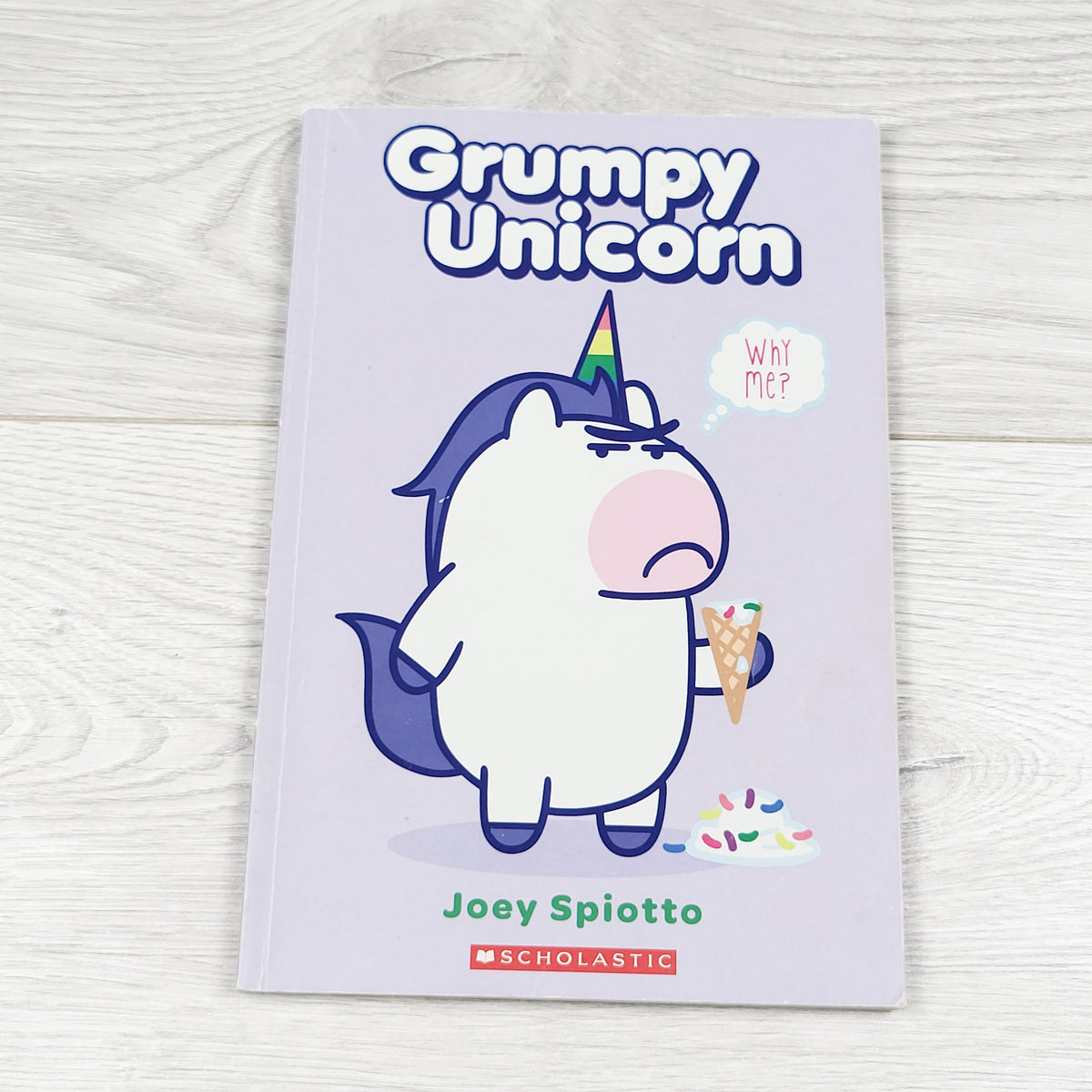 Grumpy Unicorn - Soft cover book
