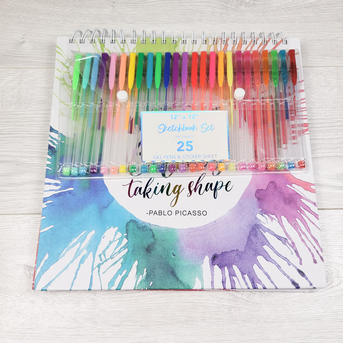 NEW - Sketchbook and Gel Pen set (sorry, no shipping)
