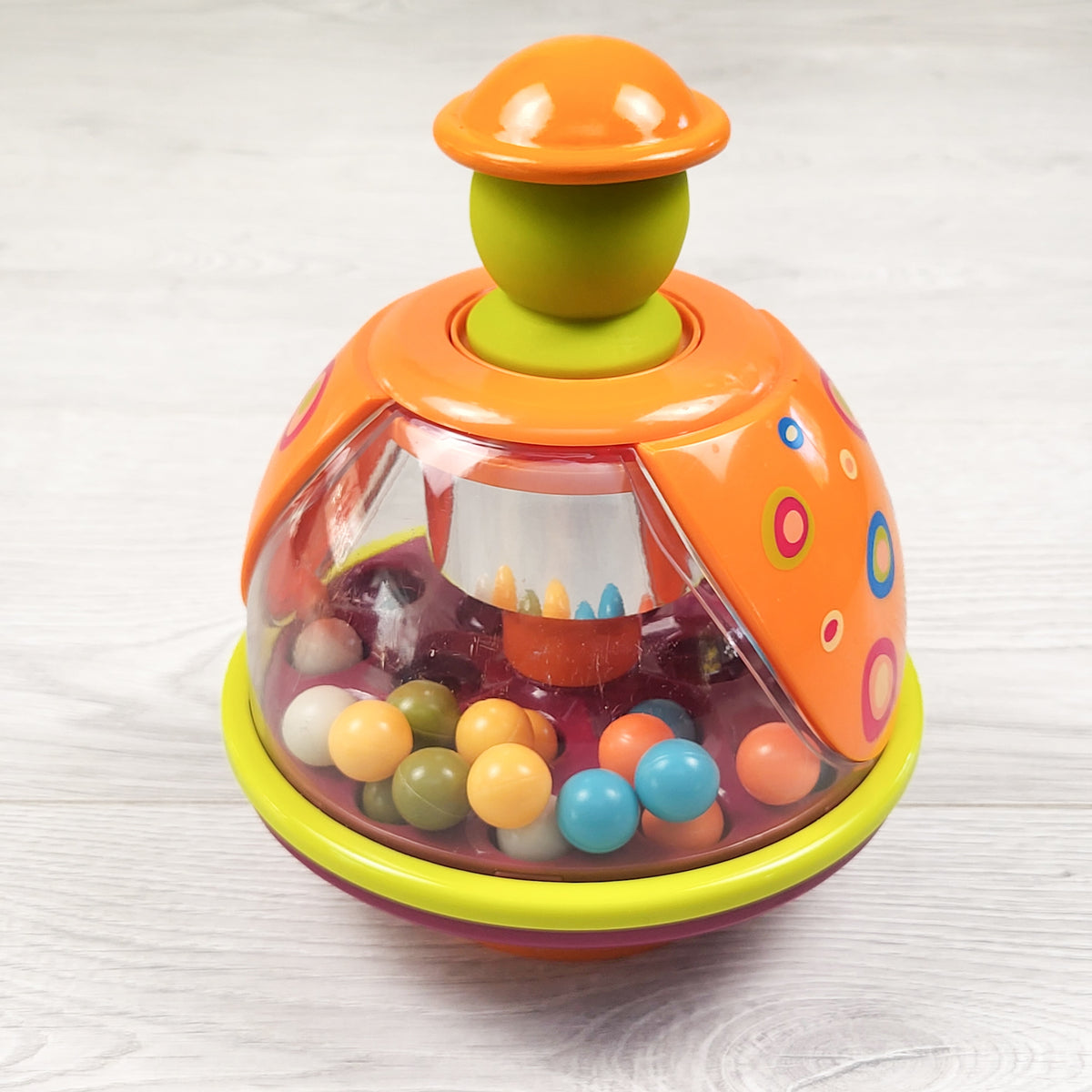 B. toys Poppitoppy Ladybug Ball Popping Toy