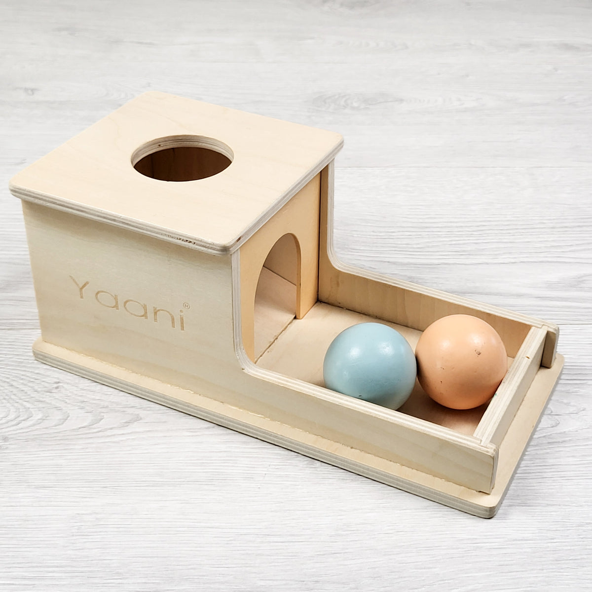 YAANI Montessori Object Permanence Ball Drop Toy - sorry, no shipping