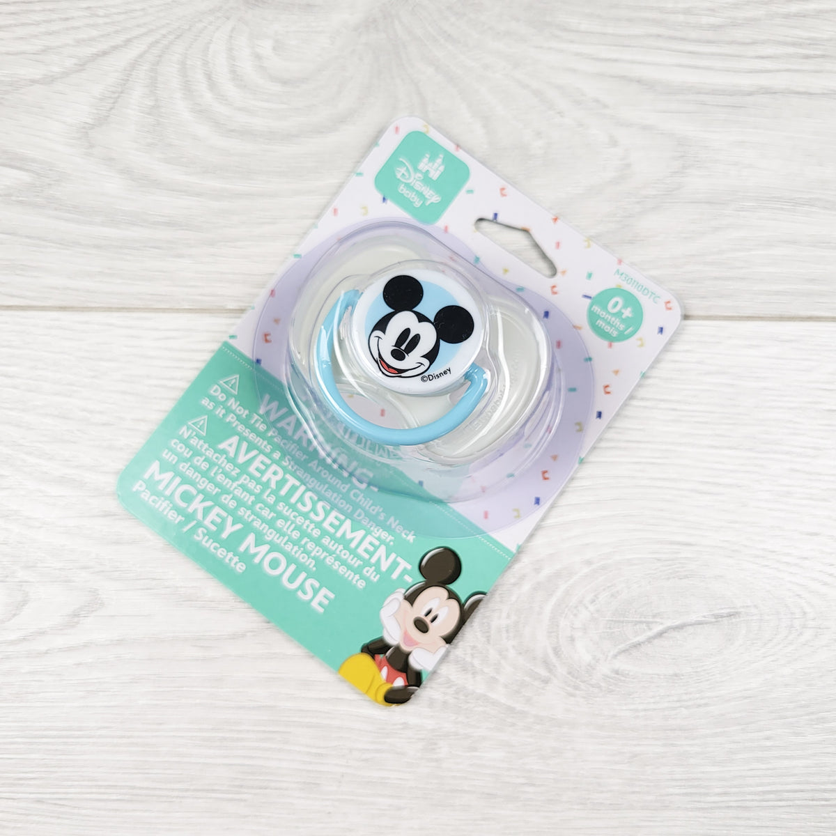 NEW - Disney Baby Mickey Mouse Pacifier and Case