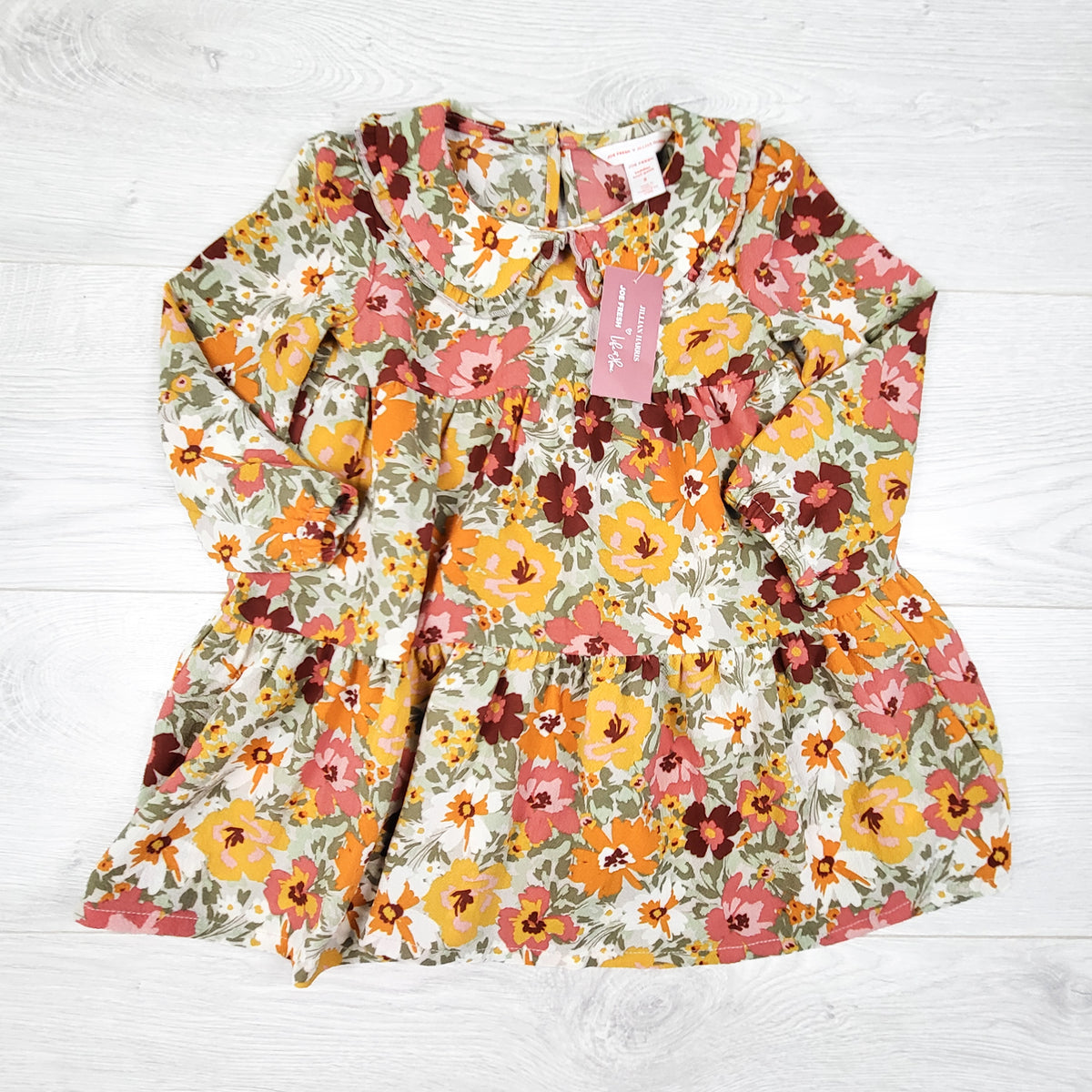 NEW - Joe Fresh x Jillian Harris floral print dress - Size 2T