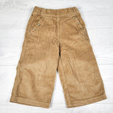 Old Navy wide leg corduroy pants with heart embellisment - Size 2T