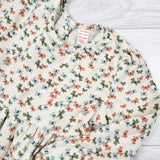 Joe Fresh beige butterfly print corduroy dress - Size 18 to 24 months