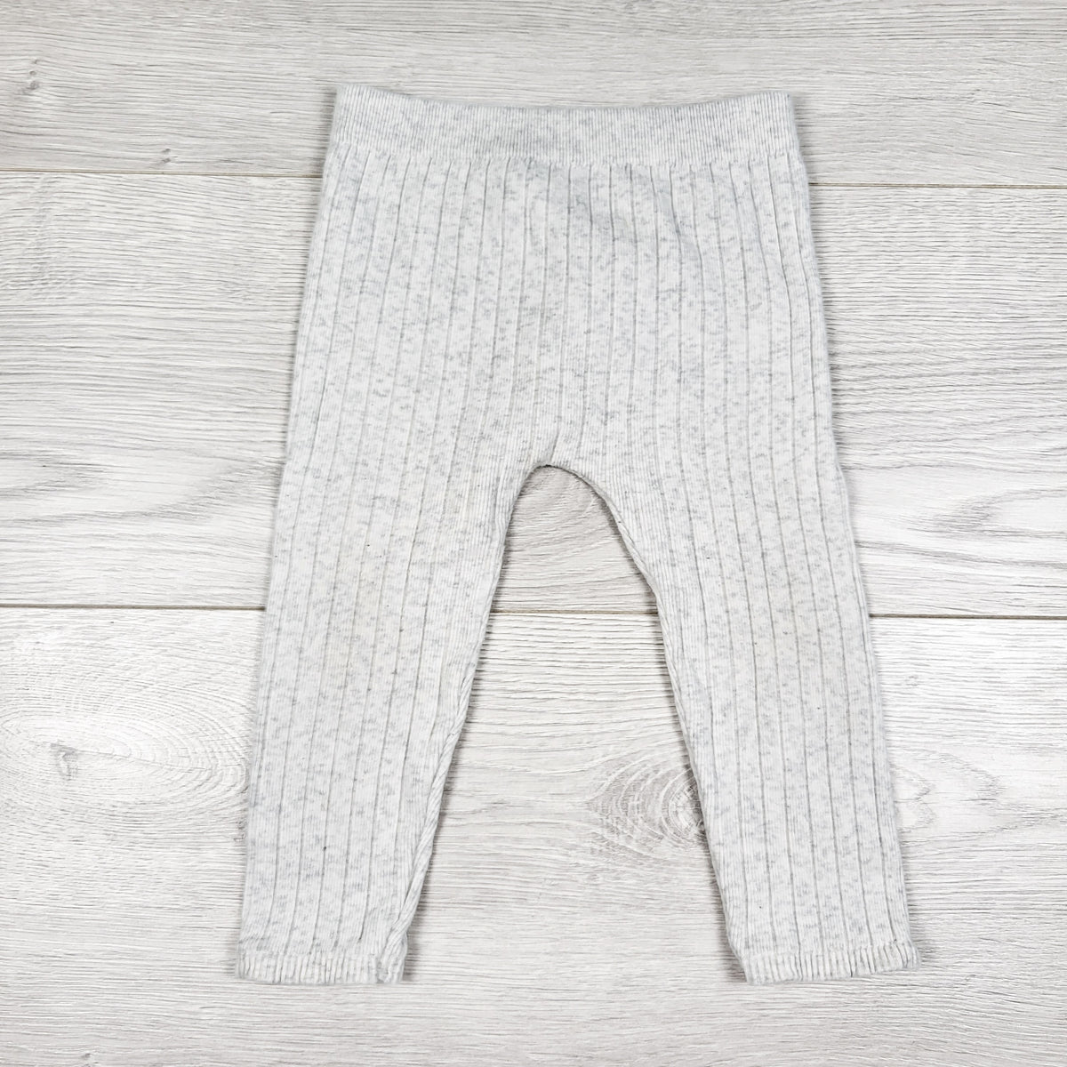 Anko grey ribbed knit tights - Size 6 to 12 months