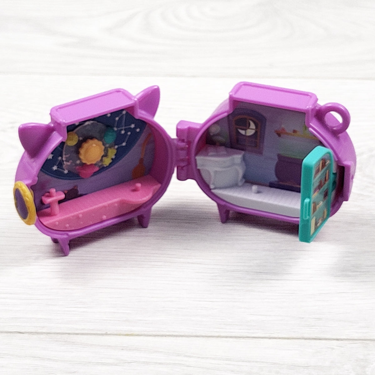 Mattel Polly Pocket Pet Connects Owl Stackable Compact Playset (2021)
