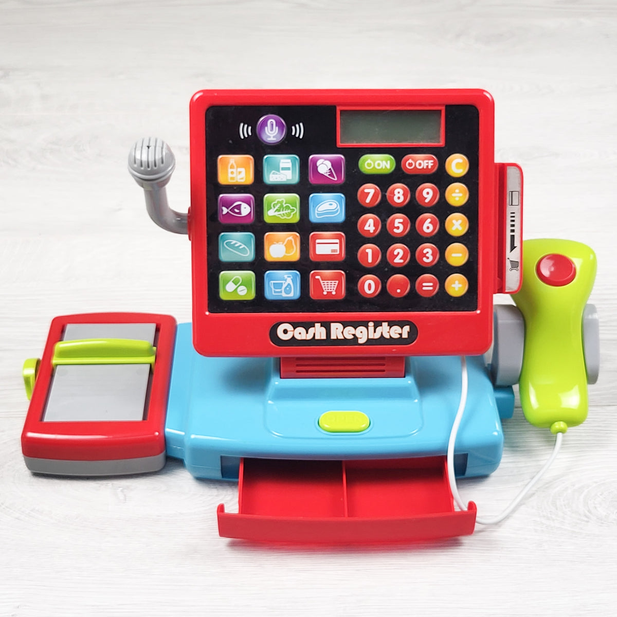 PlayGo Touch & Shop Grocery Checkout Cash Register (sorry, no shipping)