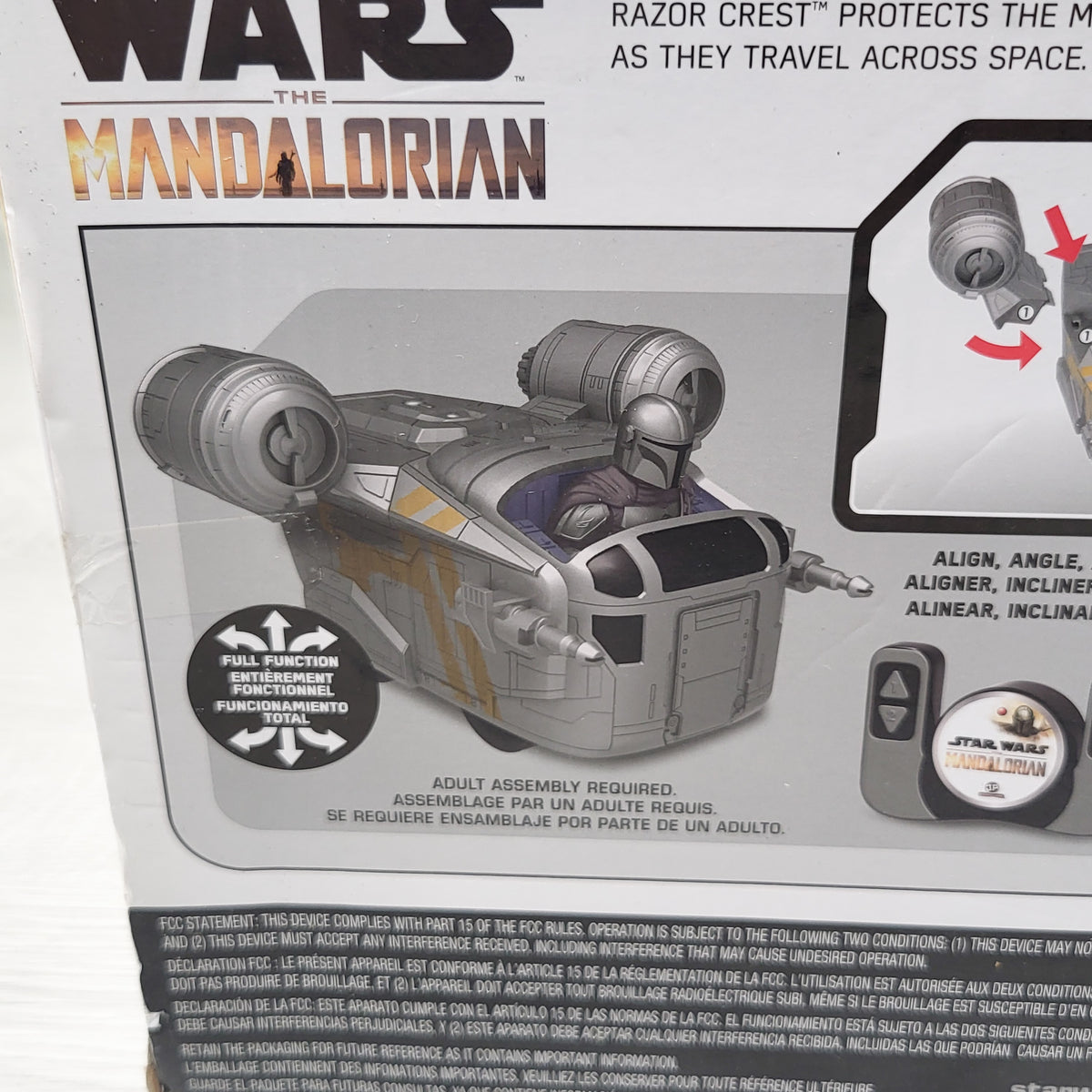NEW - Star Wars: The Mandalorian "The Razor Crest" 2.4 GHz Radio Control Vehicle (no shipping)