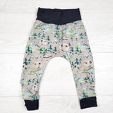 Three of a Kind handmade pants with camper vans - Size 18 to 24 months