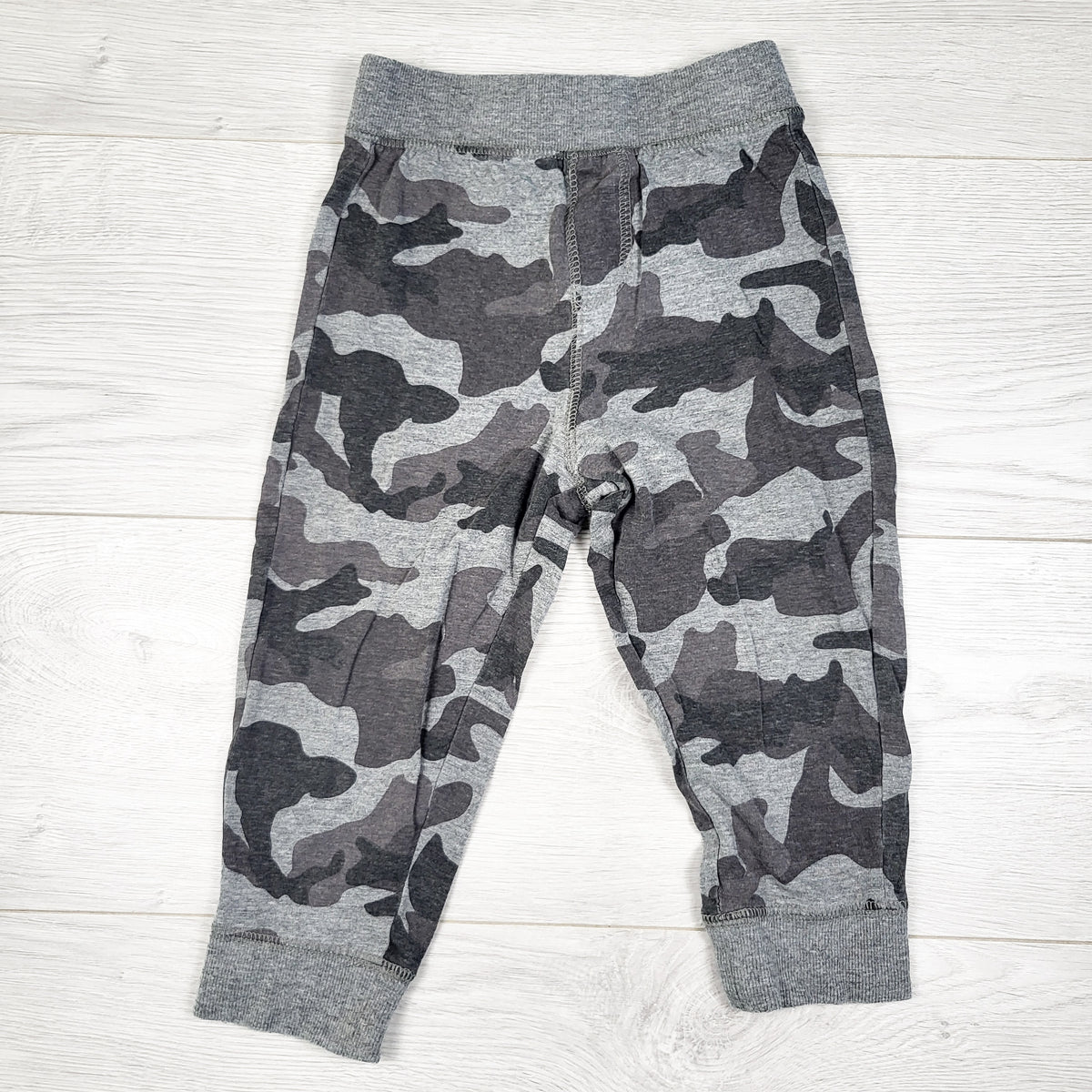 George grey camouflage cotton pants - Size 18 to 24 months