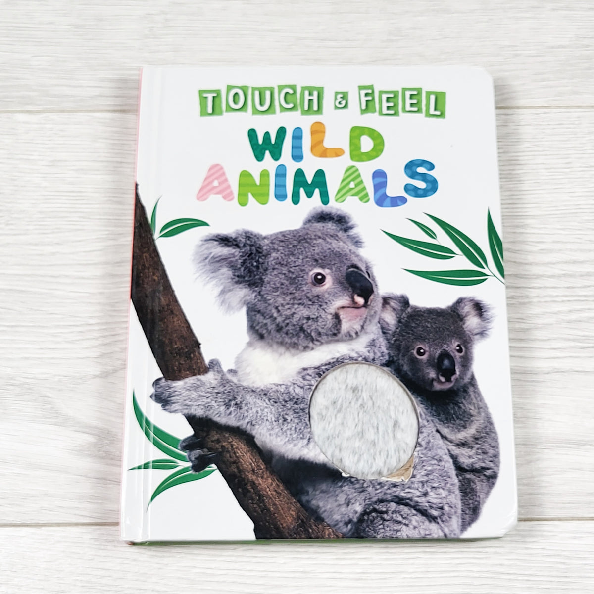 Touch and Feel Wild Animals - Board book