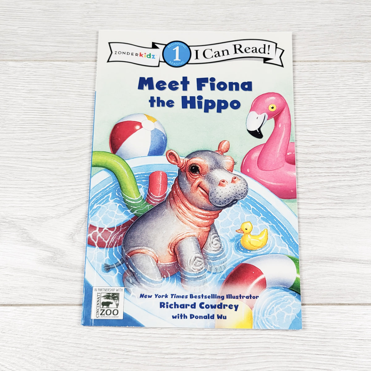 Meet Fiona the Hippo - soft cover early reader book