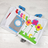 Curious Columbus "My Big Day" Fabric Activity Quiet Book - AS IS