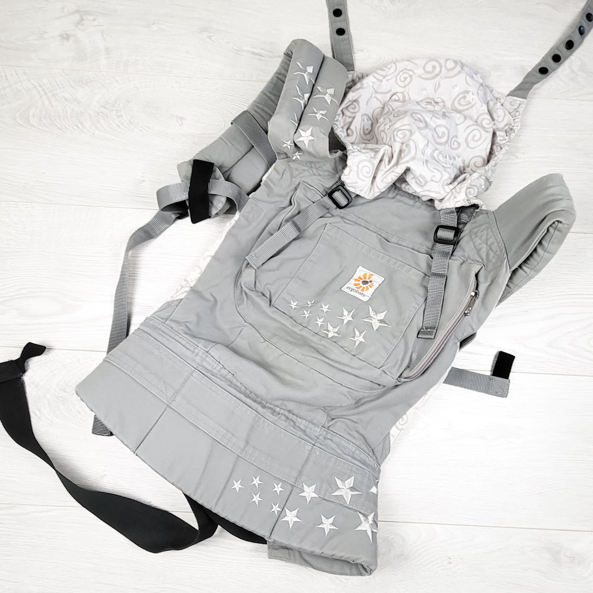 Ergobaby Original 3-Position Baby Carrier in "Galaxy Grey" - AS IS