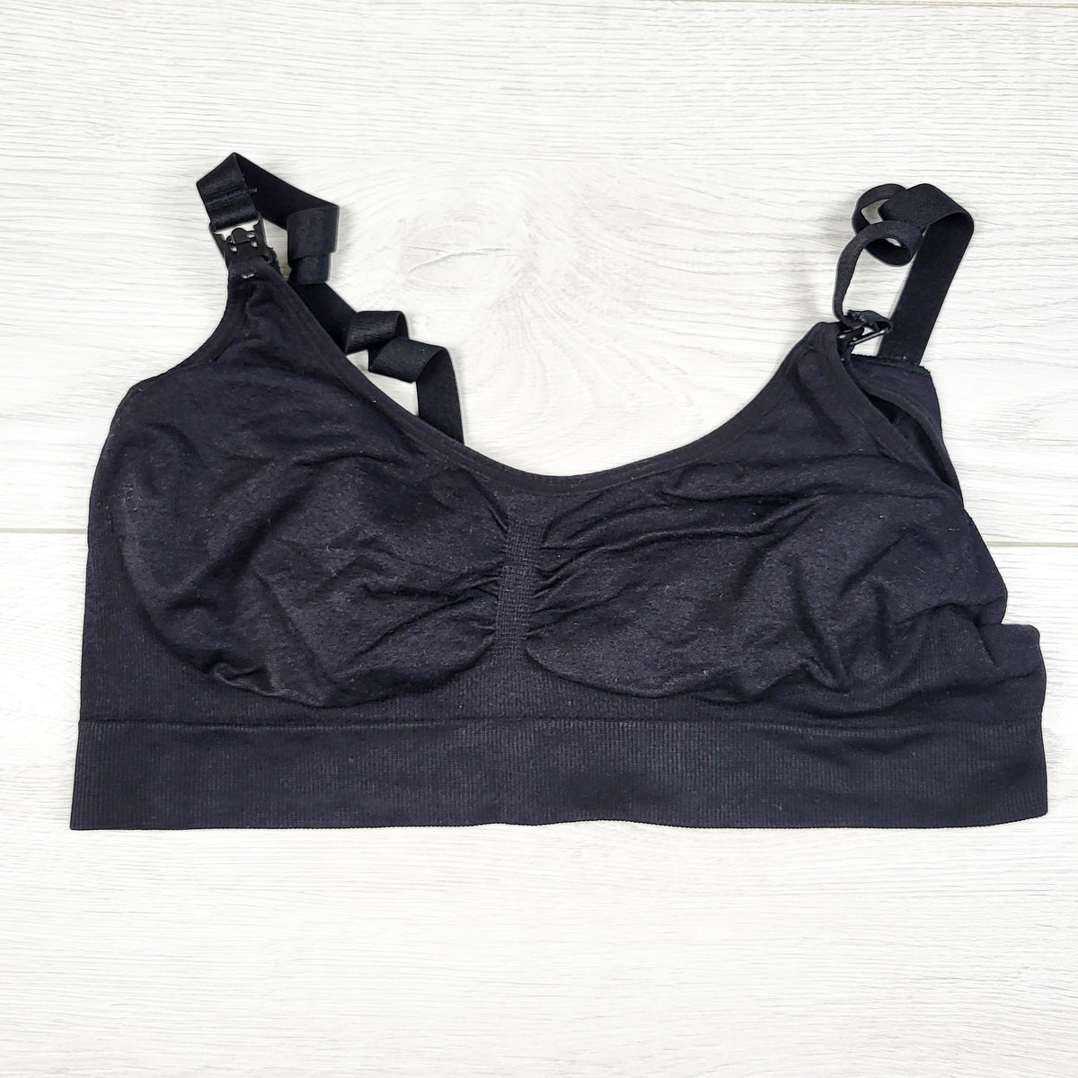 Ripe black seamless nursing bra - Size small