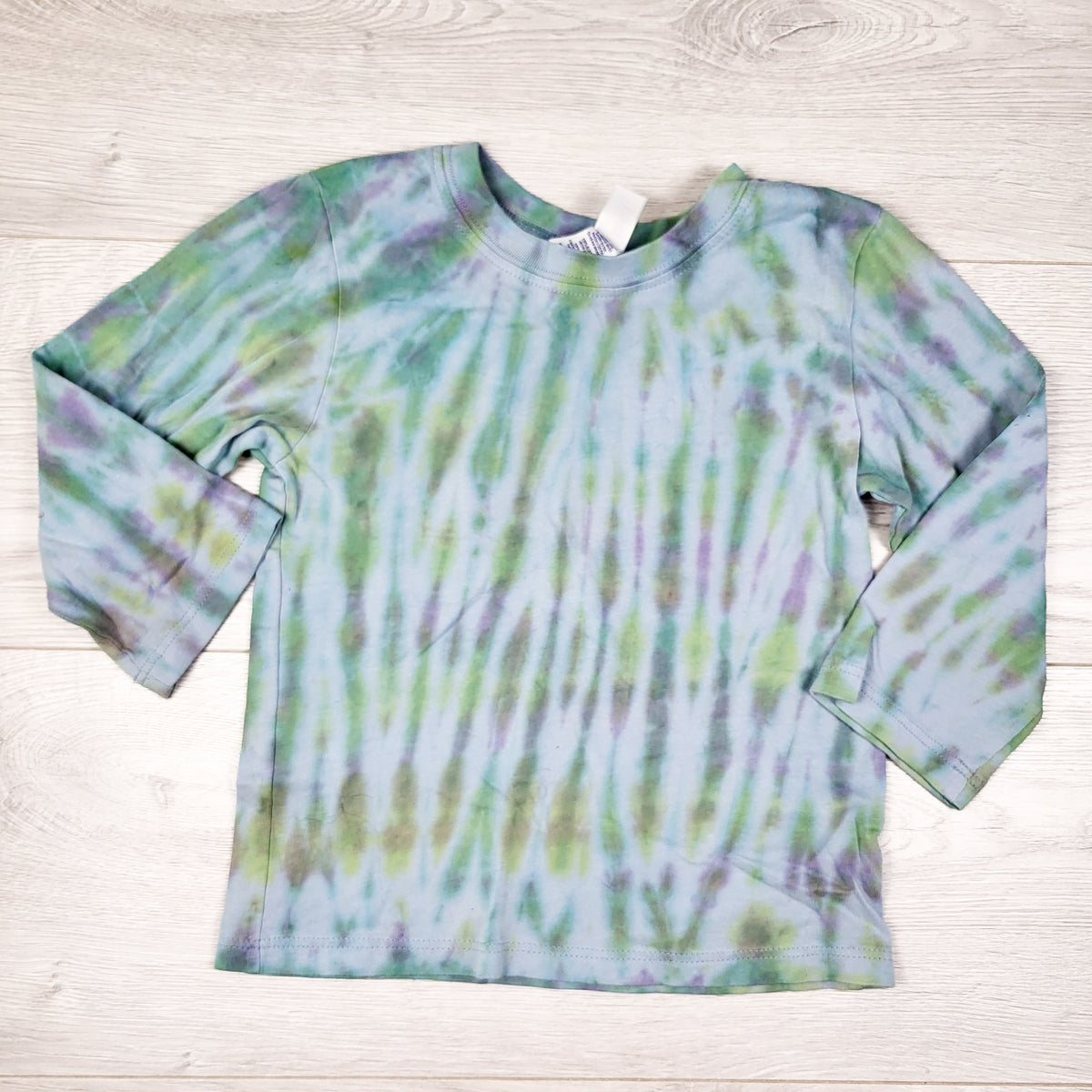 Bella Baby blue genuine tie dye shirt - Size 3T