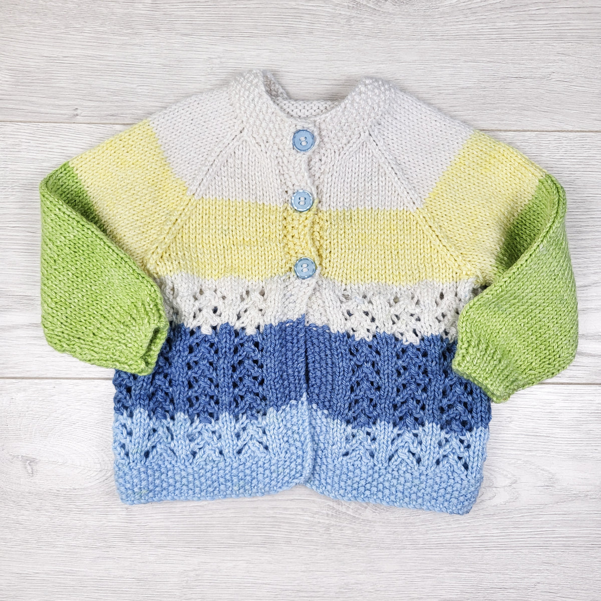 Handmade cardigan sweater - Approx 0 to 6 months