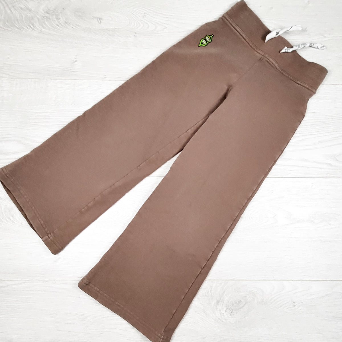 Peekaboo Beans brown wide leg pants - Size 5T