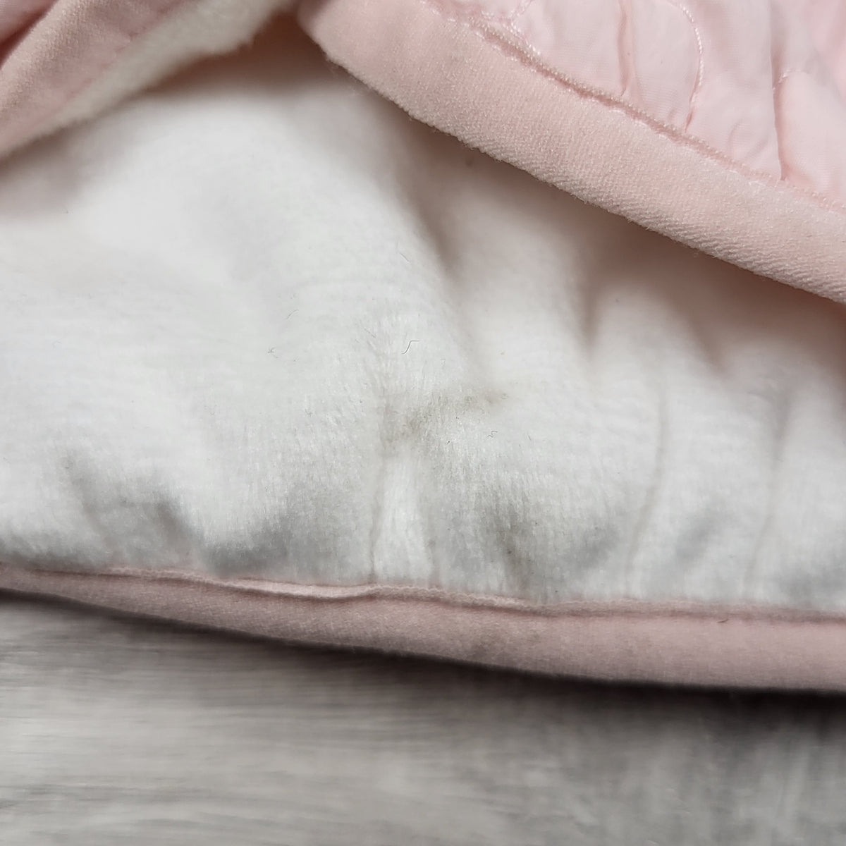 Liv and Lottie pink fleece lined quilted jacket - Size 18 months - AS IS
