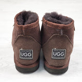 Merino Craft UGG chocolate brown sheepskin boots - measure as a size 7