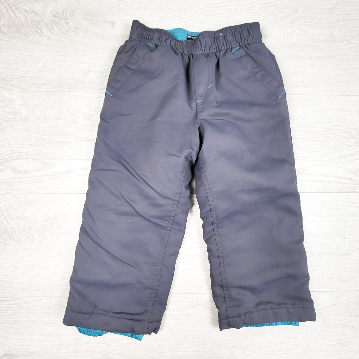 Old Navy grey fleece lined winter pants (not waterproof) - Size 3T