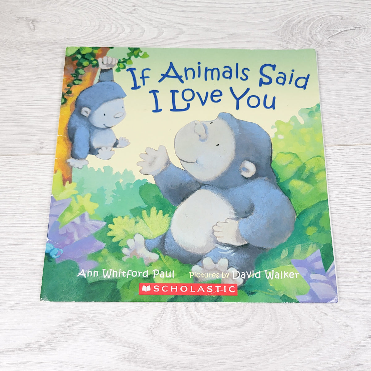 If Animals Said I Love You - soft cover book