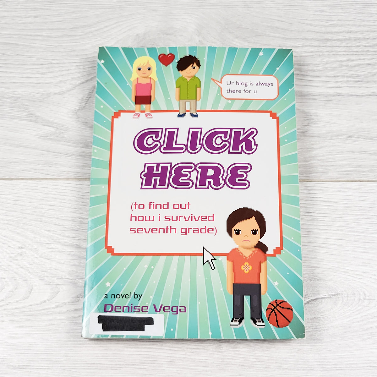 Click Here - soft cover chapter book