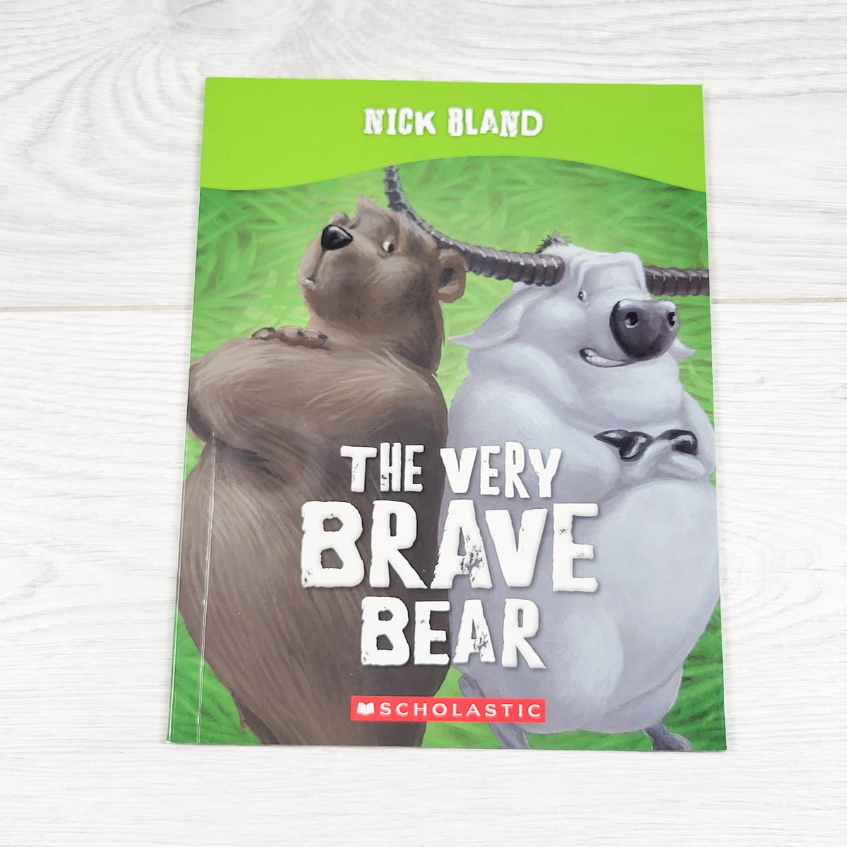 The Very Brave Bear - soft cover book