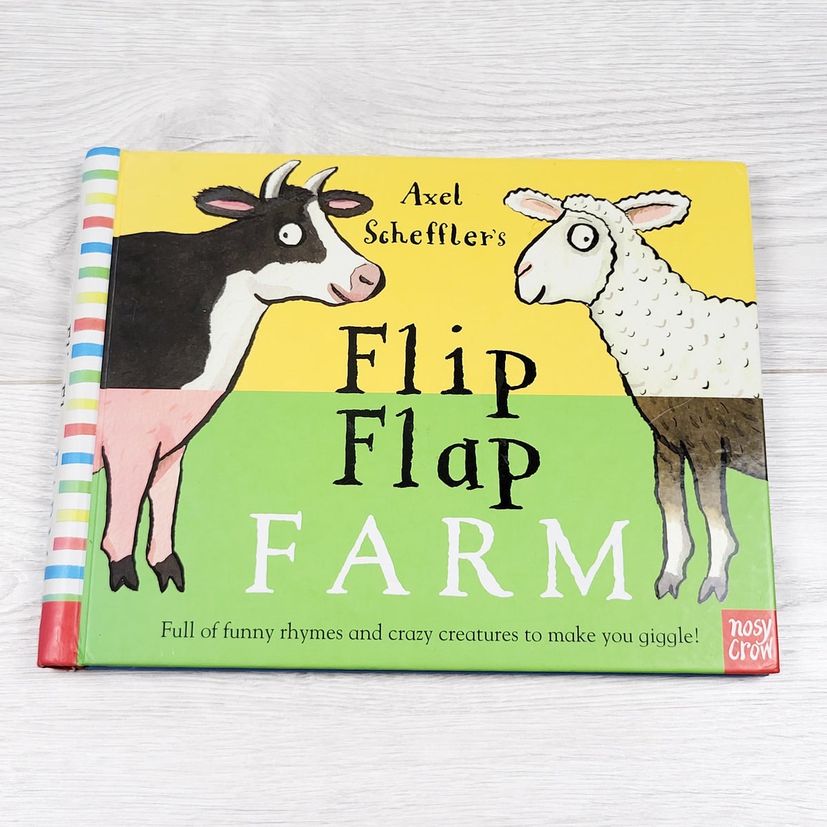 Flip Flap Farm  - hardcover book with 121 different animal combinations