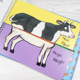 Flip Flap Farm  - hardcover book with 121 different animal combinations