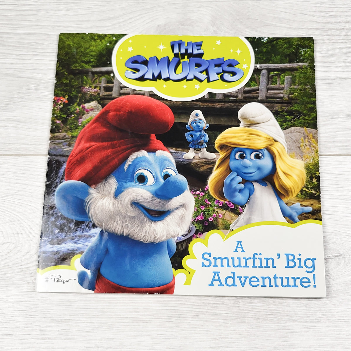 The Smurfs: A Smurfin' Big Adventure - soft cover book