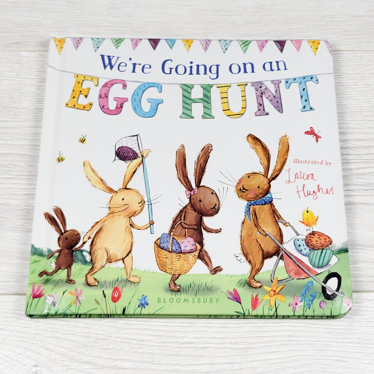 We're Going on an Egg Hunt - hardcover book