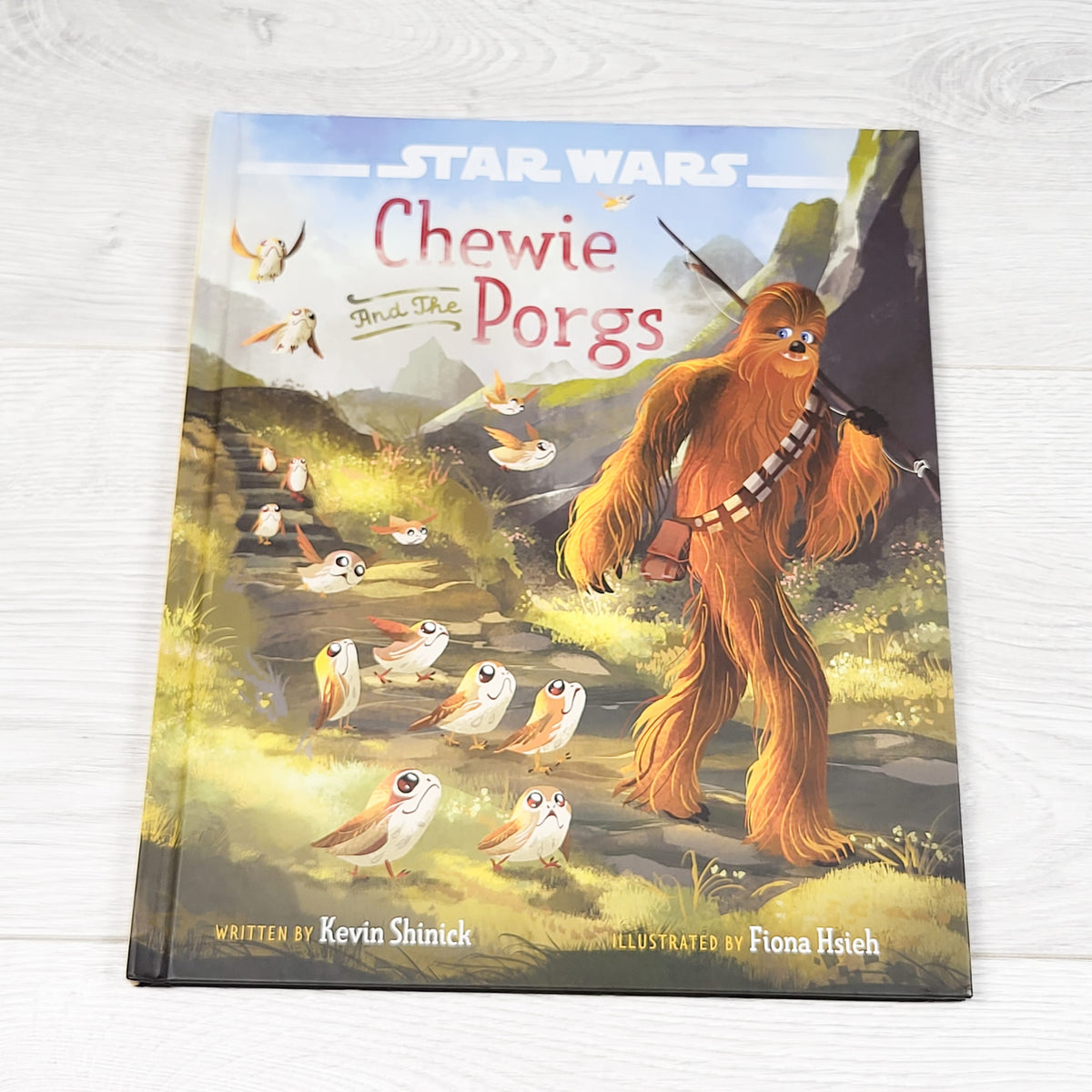 Star Wars: Chewie and the Porgs - hardcover book