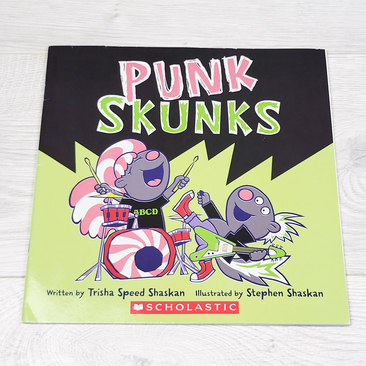 Punk Skunks - soft cover book