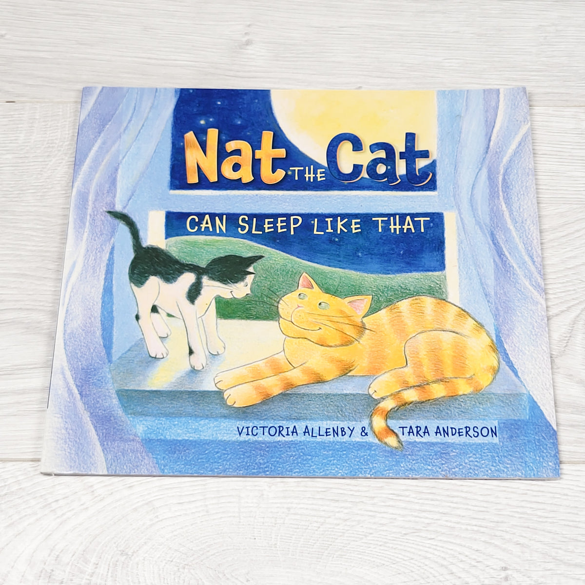 Nat the Cat Can Sleep Like That - soft cover book