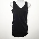 Thyme Maternity black v-neck tank top - Size Small