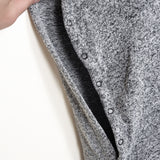 Thyme Maternity grey knit nursing top - Size medium