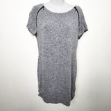 Thyme Maternity grey knit zippered nursing dress / tunic - multiple sizes