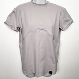 NIN9 Canada beige organic cotton nursing t-shirt - Size small