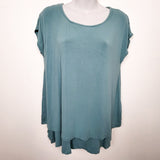 Old Navy green "2-in-1" Maternity and Nursing Layered Tee - Size small