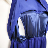 NEW - Ripe royal blue nursing slip dress - Size medium