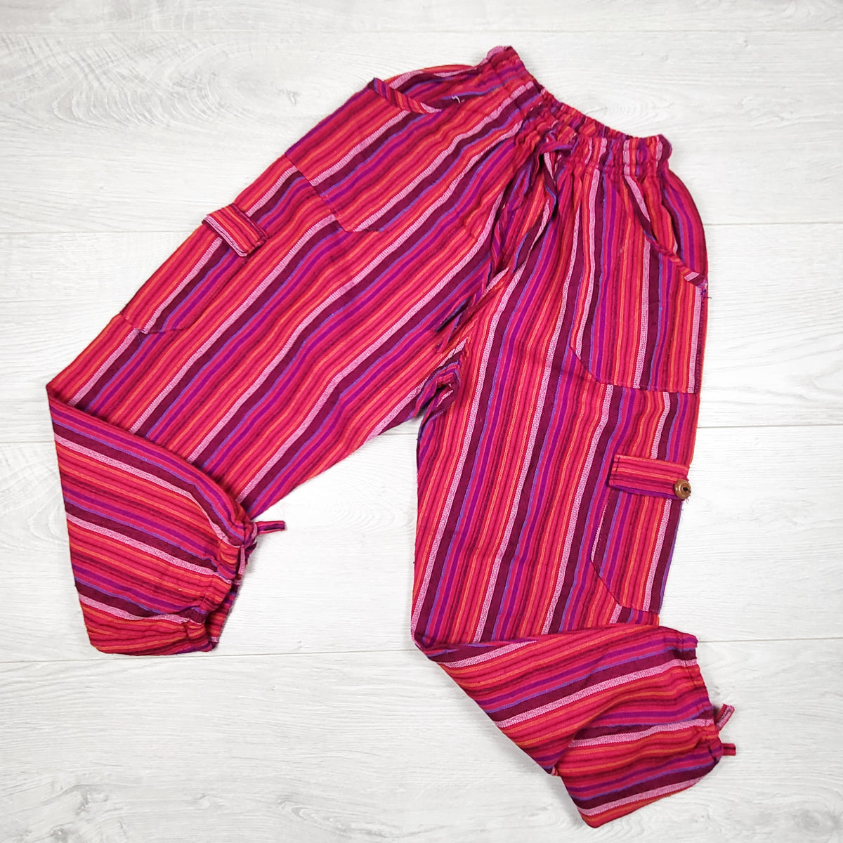 Almo de Mundo Pink Peruvian style pants - Size 14