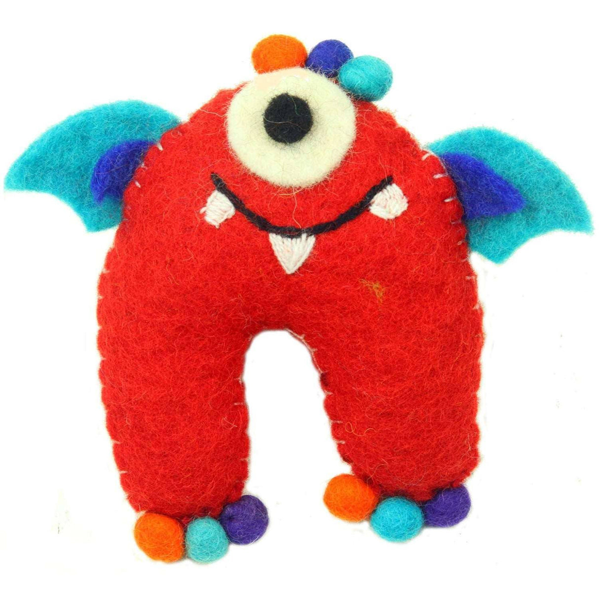 NEW (Retail) Red Felt Monster - Tooth Fairy Pillow