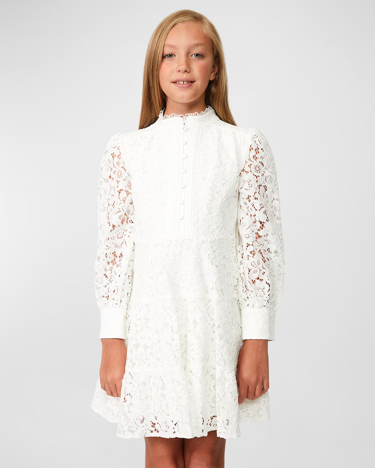 Bardot Junior Girl's Cleo Mini Lace Dress. Size 7 - AS IS