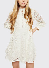 Bardot Junior white lace dress. Size 7 - retails for close to $200
