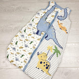 ECRS2 - Sam and Jo thicker cotton dinosaur sleep sack. Size 6-18 months