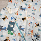 NEW - Loulou Lollipop 1.0 TOG Dog Print Tencel Sleep Sack - Multiple sizes