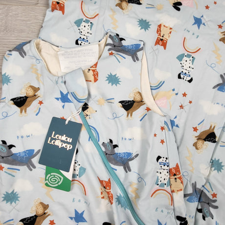 NEW - Loulou Lollipop 1.0 TOG Dog Print Tencel Sleep Sack - Multiple sizes